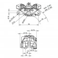 Talos A55 High-Performance Motorcycle Brake Caliper Braking System Talos A55 High-Performance Motorcycle Brake Caliper Braking System